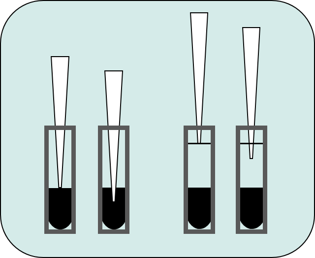 Pipetting error positive control tubes